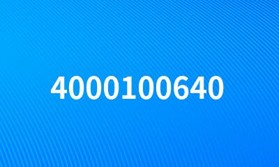 4000100640