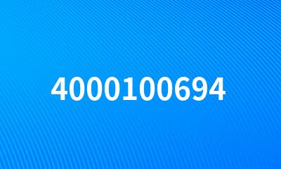 4000100694