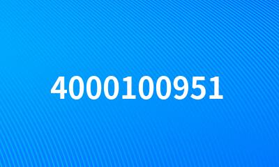 4000100951