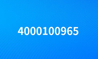 4000100965