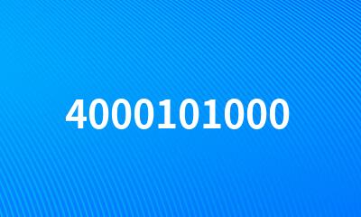 4000101000