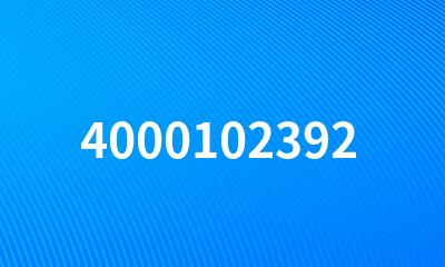 4000102392