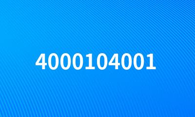 4000104001