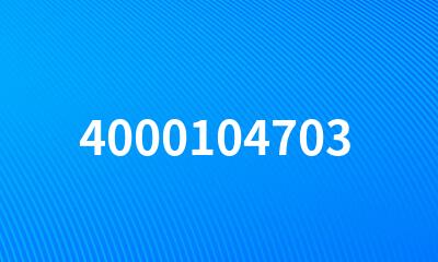 4000104703