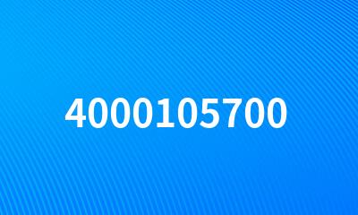 4000105700