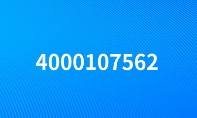 4000107562