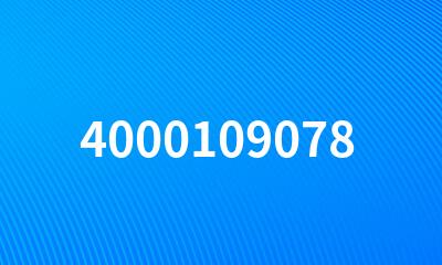 4000109078