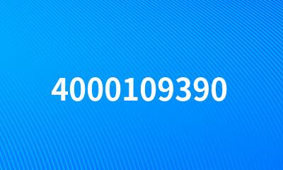 4000109390