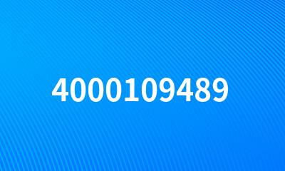 4000109489