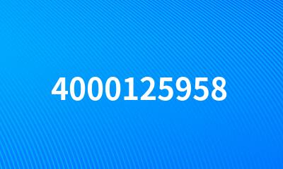 4000125958