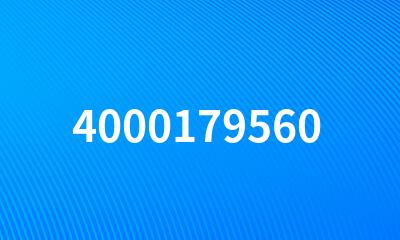 4000179560