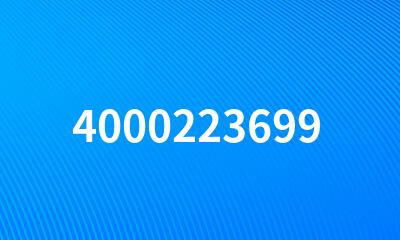 4000223699