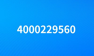 4000229560