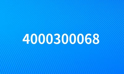 4000300068