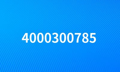 4000300785