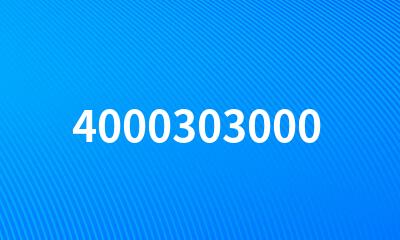 4000303000