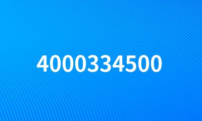 4000334500