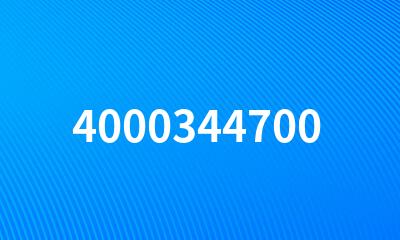 4000344700