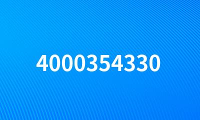 4000354330