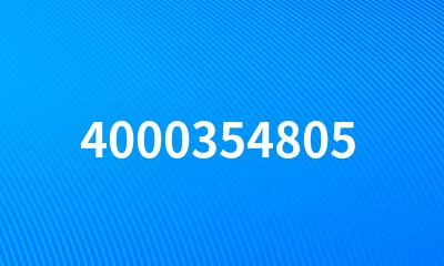 4000354805