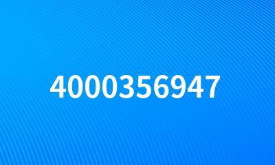 4000356947