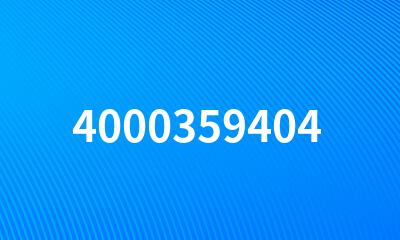 4000359404