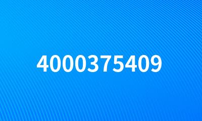 4000375409