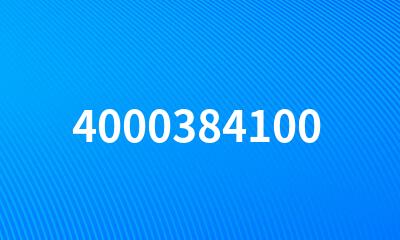 4000384100