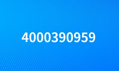 4000390959