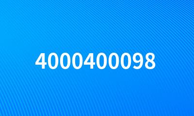 4000400098