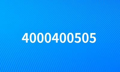 4000400505