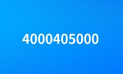 4000405000