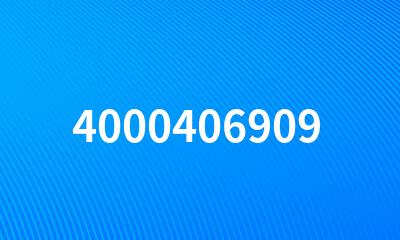 4000406909