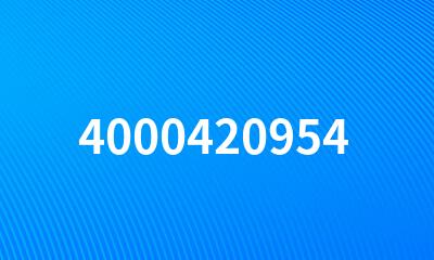 4000420954