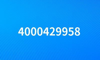 4000429958