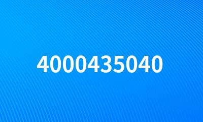 4000435040