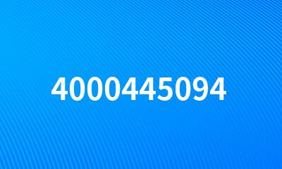 4000445094