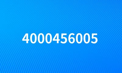 4000456005