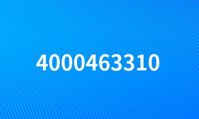 4000463310