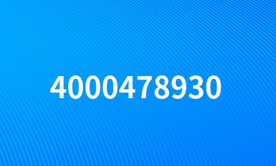 4000478930