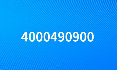 4000490900