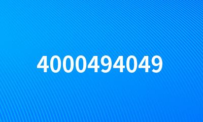 4000494049