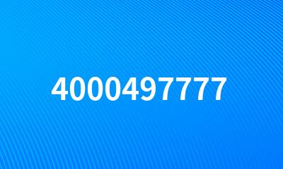 4000497777