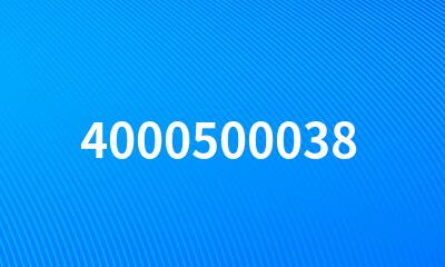 4000500038