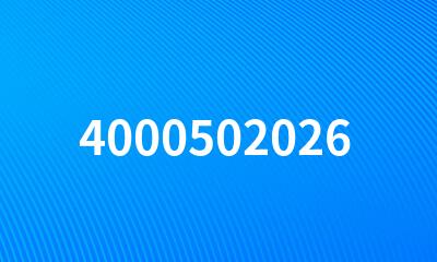 4000502026