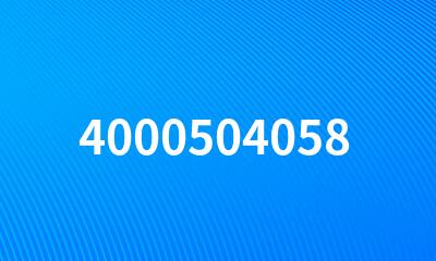 4000504058