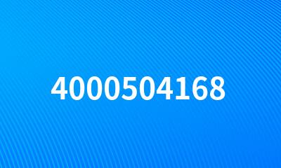 4000504168