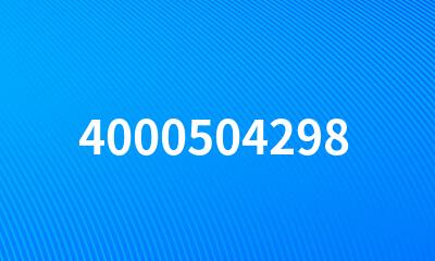 4000504298