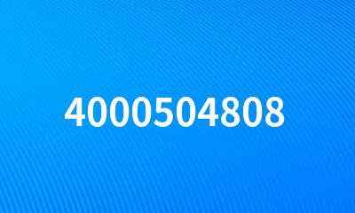 4000504808