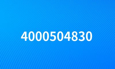 4000504830